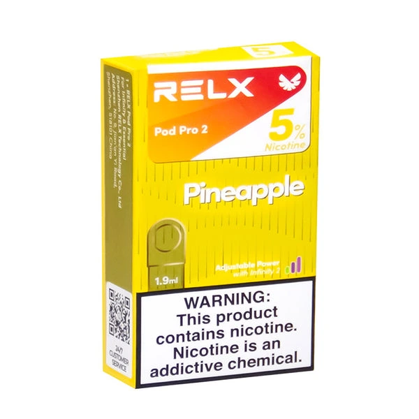 RELX悅刻六代煙彈-Relx6代菸彈-5尼古丁菠蘿-實拍圖.webp RELX 悅刻六代系列煙彈|鳳梨 (3顆入) |限時優惠-單顆12顆煙彈+600送六代主機:圖片 1